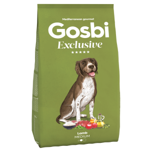 גוסבי אקסלוסיב לכלב בוגר מידיום כבש 12 ק