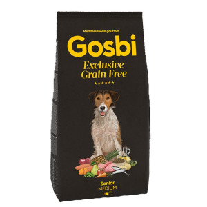 גוסבי אקסלוסיב ללא דגנים סניור 12 ק”ג