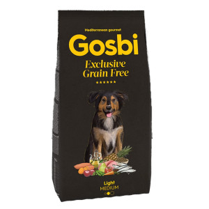 גוסבי אקסלוסיב ללא דגנים בוגר לייט 12 ק”ג