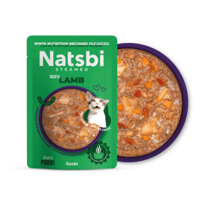 נטסבי חתול מזון מלא טבעי- כבש 80 גרם
