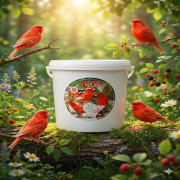 מזון ביצים לכנר רידפקטור דלי 5 ק"ג - Wimo Soft Red Eggfood